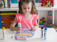 Do A Dot Art! Shimmer markers silver bottle reveal metallic dots for shimmering details