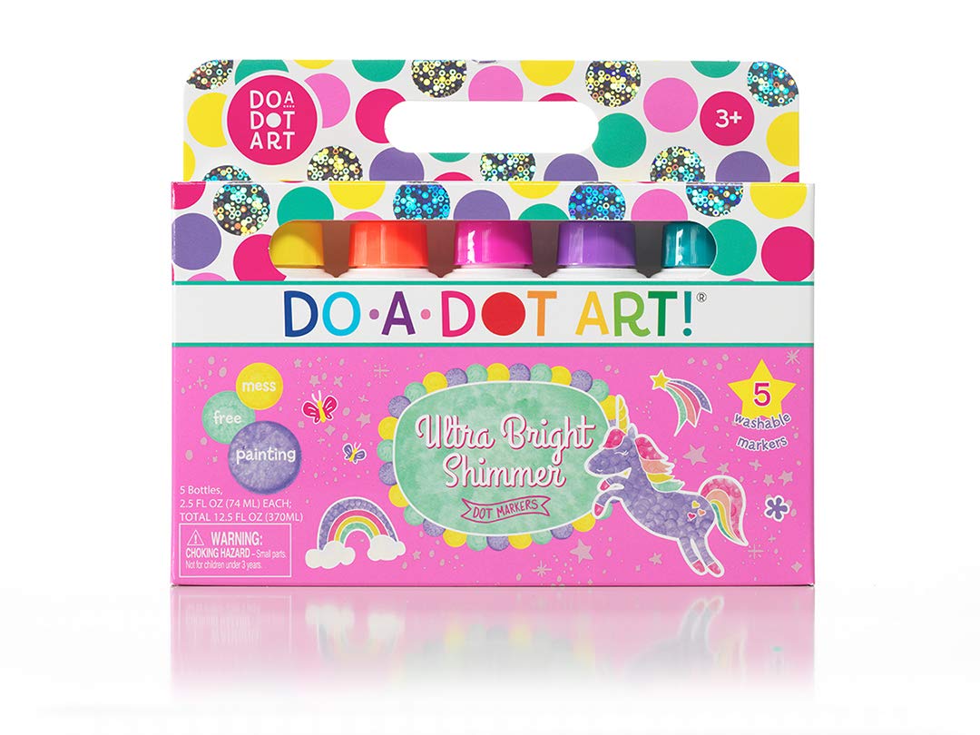 Do A Dot Art! Ultra Bright marker cap enables clean, precise dotting for kids.