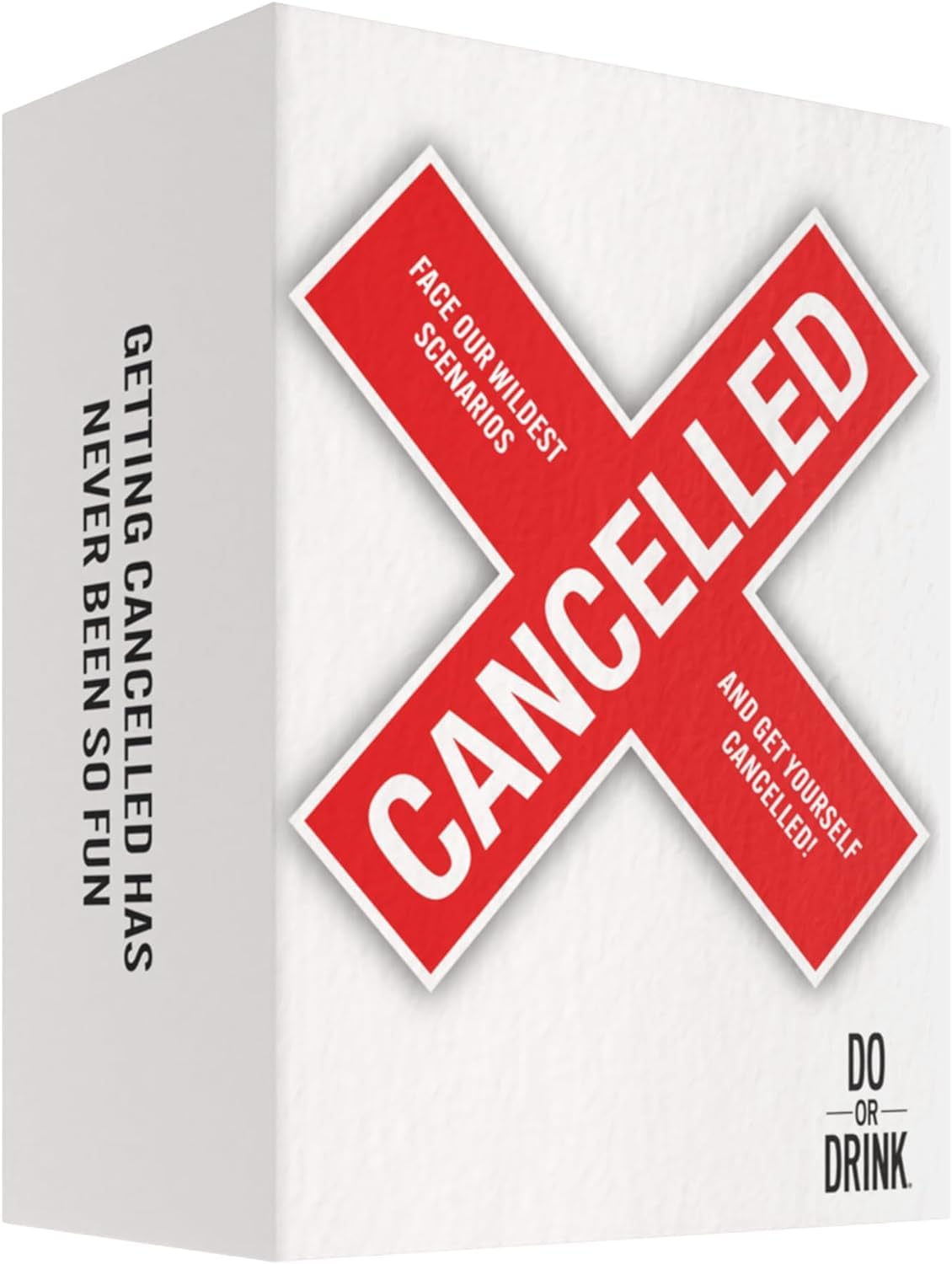 Do or Drink Cancelled 350-cards pack ready for a wild game night