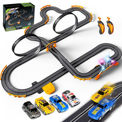 Dobindrich slot car track setup for quick assembly and play