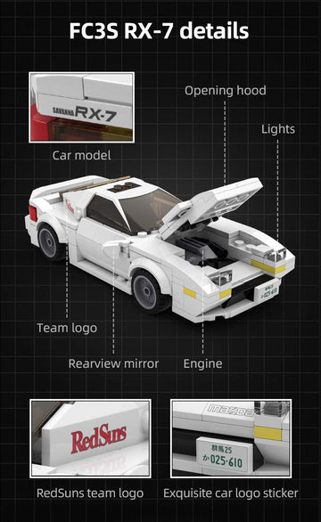 dOBROMOb Mazda RX-7 FC3S detailed interior for realistic viewing