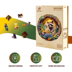 DOCRAGI UV-printed colors on puzzle for vibrant, long-lasting visuals.
