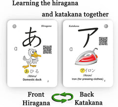 Docdeer 104 Katakana cards for quick memorization