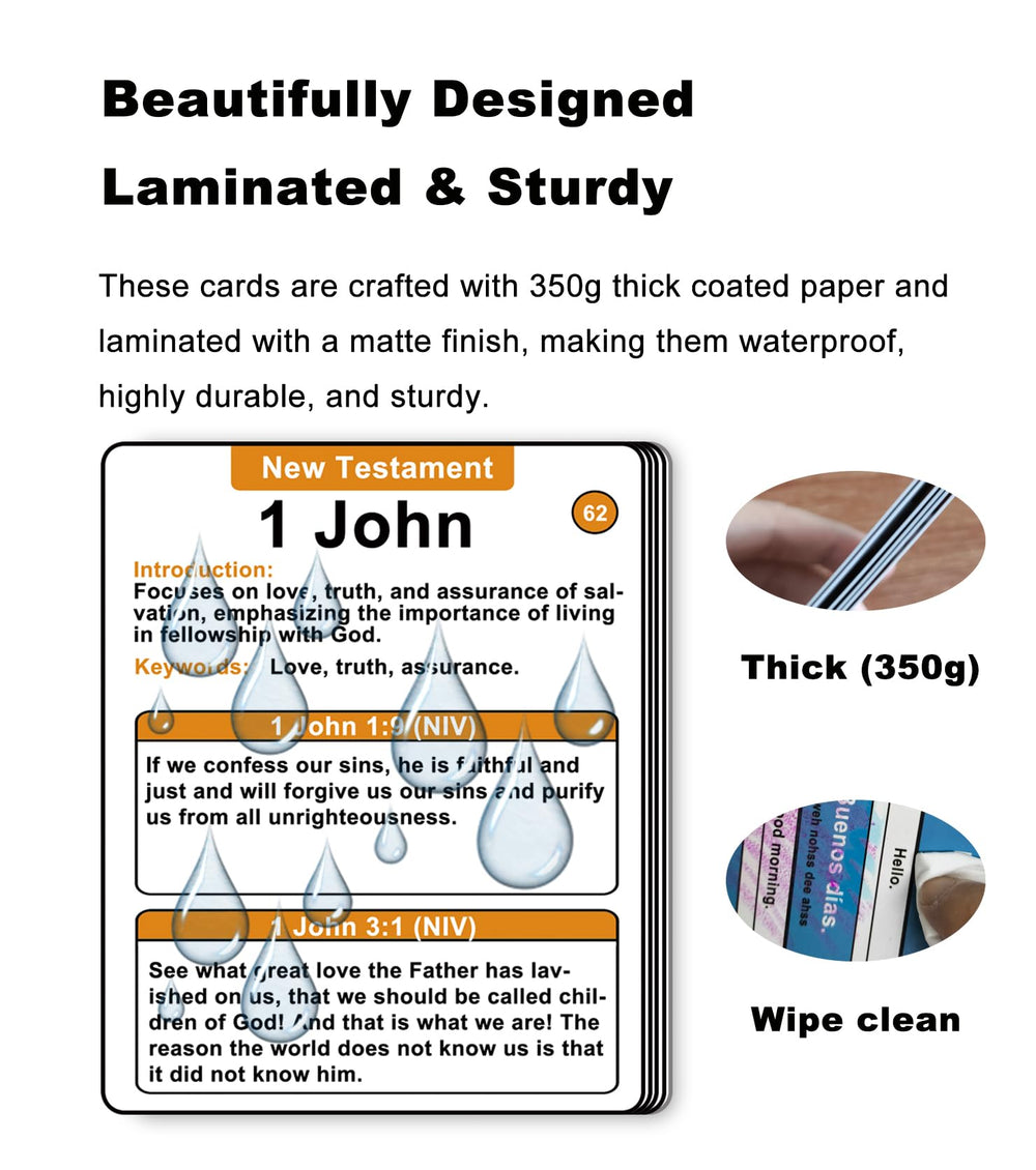 Docdeer Bible66 Books Flash Cards in group study interactive learning during sessions