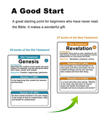 Docdeer Bible66 Books Flash Cards large print easy to read format for beginners