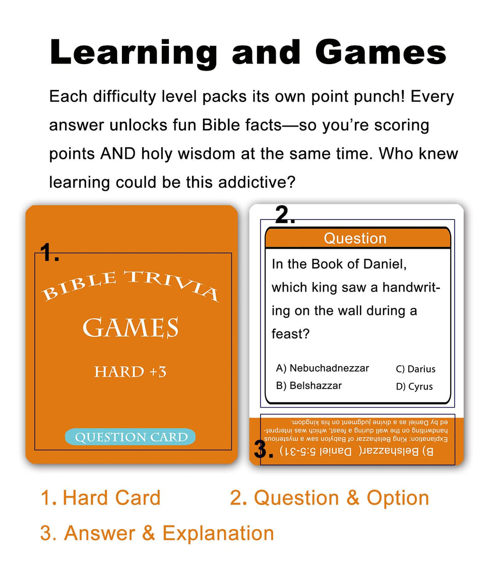 Docdeer easy/medium/hard difficulty cards enabling scalable learning for groups and families