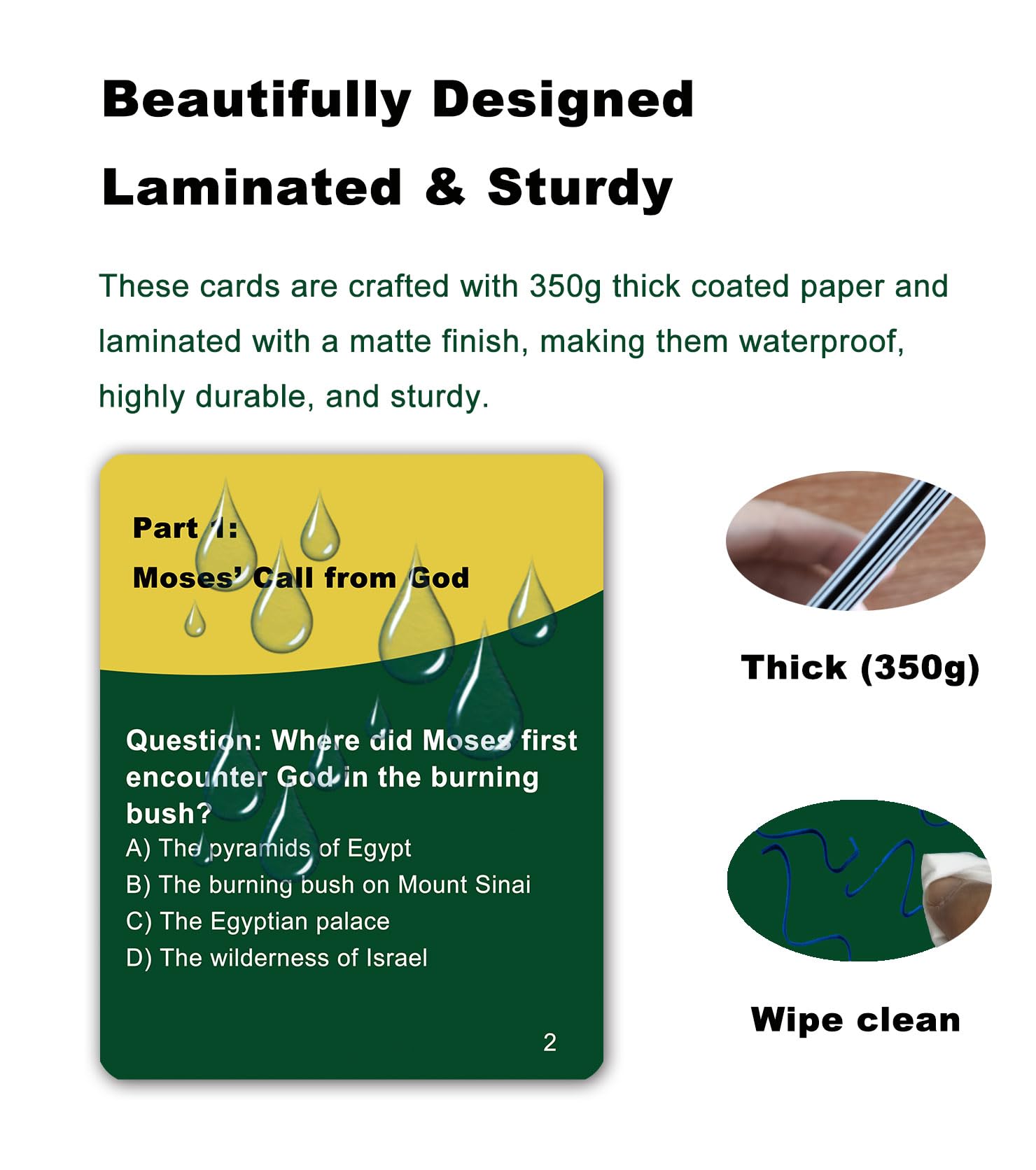 Docdeer portable travel Bible card set for on-the-go learning.
