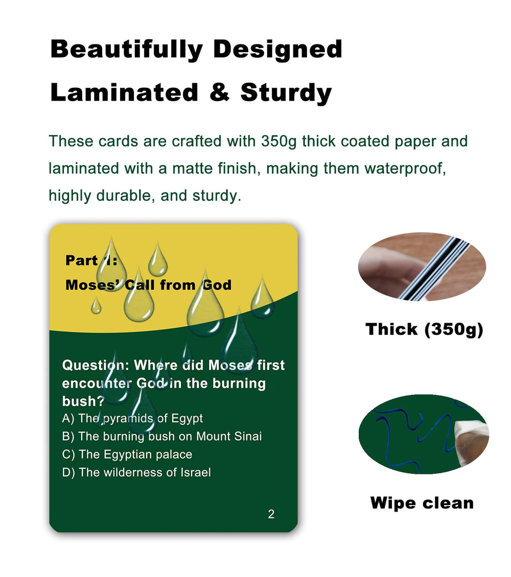 Docdeer portable travel Bible card set for on-the-go learning.
