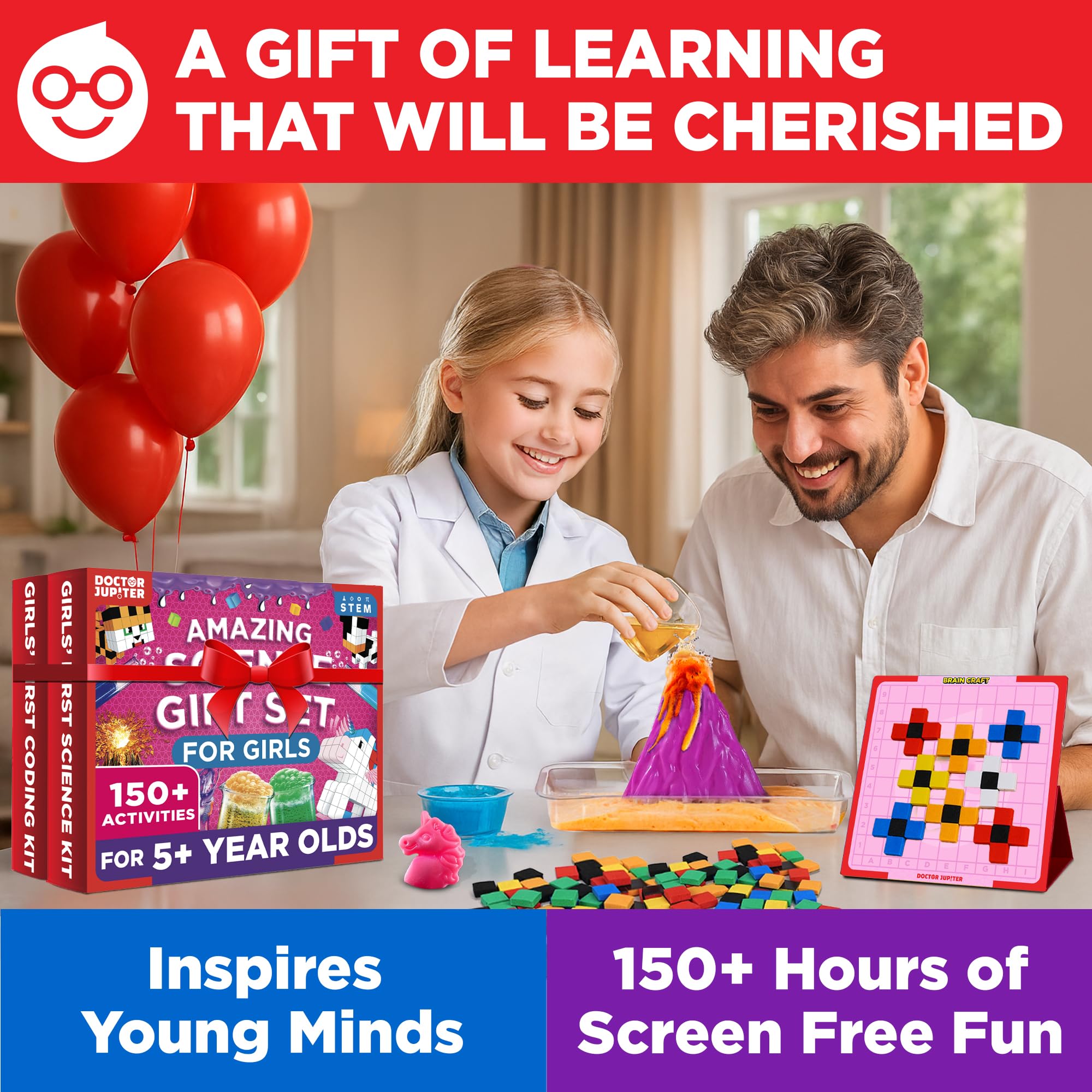 Doctor Jupiter durable tools and safety materials ensure easy, confident learning