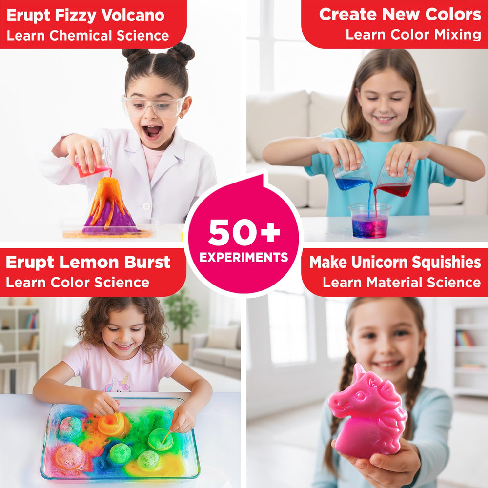 Doctor Jupiter Girls' First Science Kit starter Oobleck activity for sensory exploration