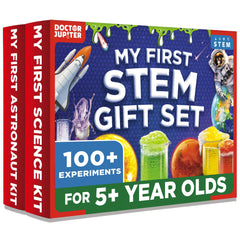 Doctor Jupiter My First Science Kit with safe materials for hands-on experiments