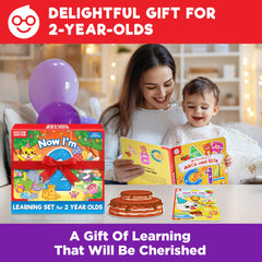 Doctor Jupiter Now I Am 2 education toy set as a screen-free gift for families.