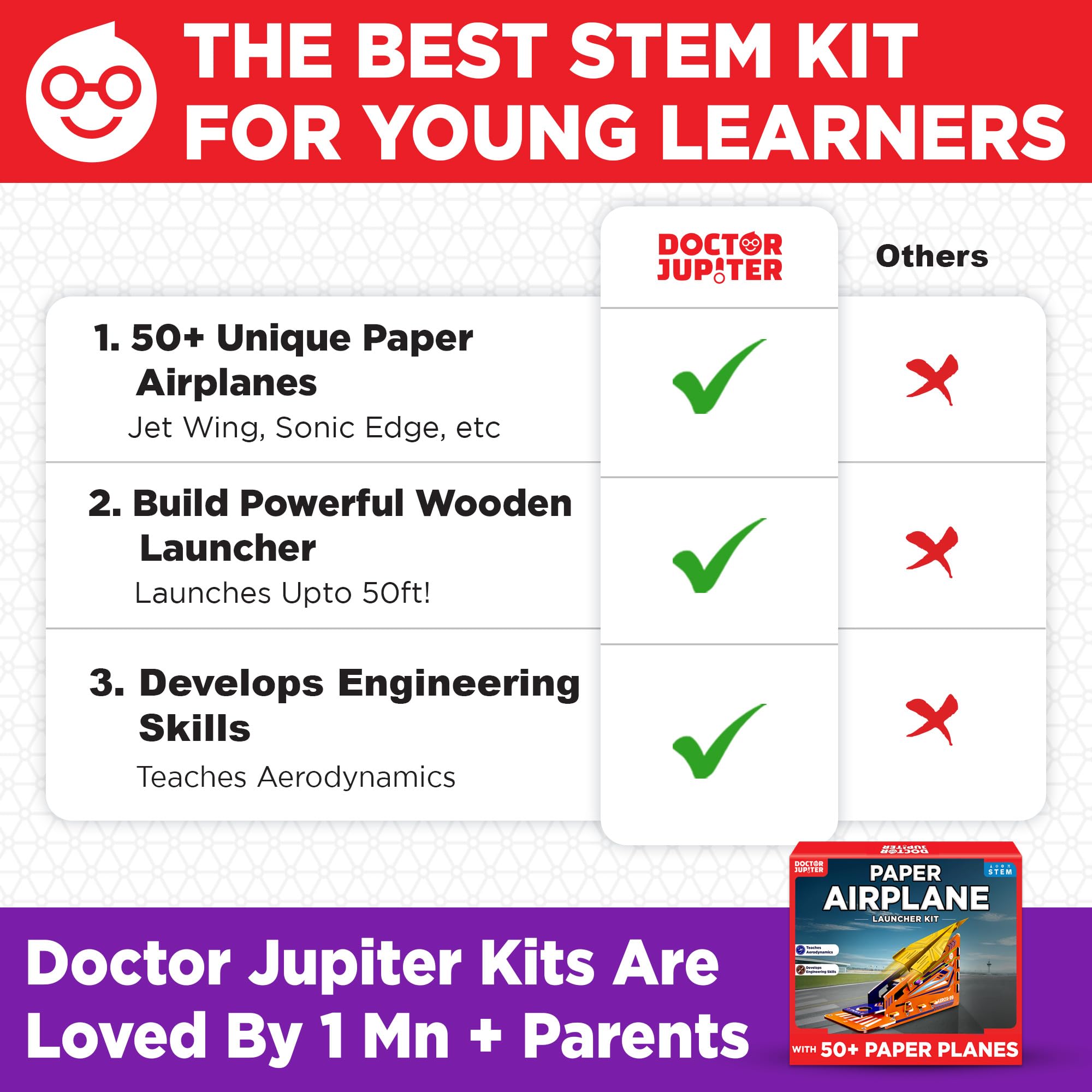 Doctor Jupiter Paper Airplane Book Kit classroom-friendly activity for curious learners.