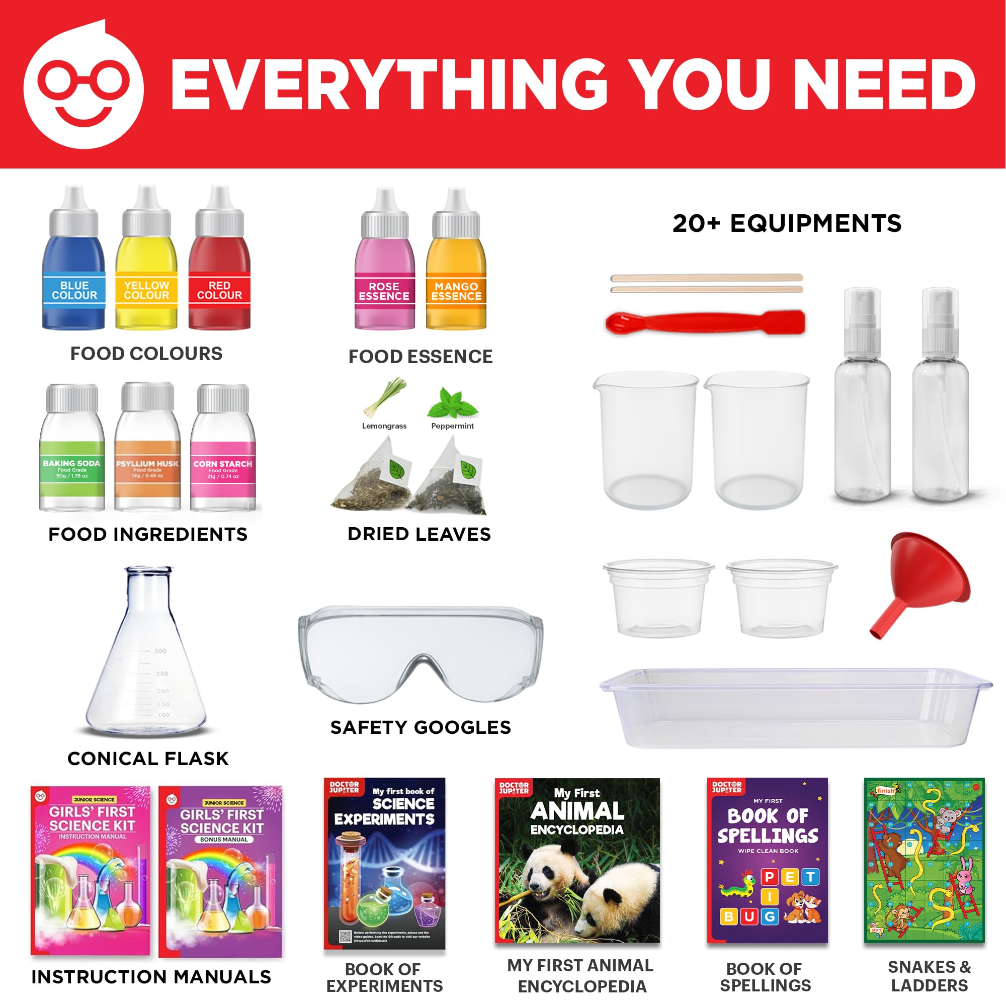Doctor Jupiter STEM learning kit, supports lifelong curiosity and skill-building.