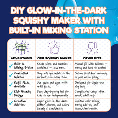Glow charge effect from Doctor Squish enhances after-dark play.