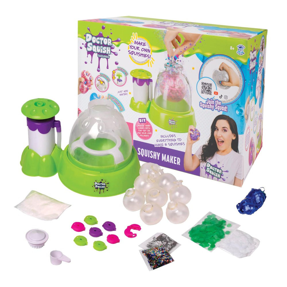 Doctor Squish Squishy Maker Station kit setup for easy at home squishy crafting
