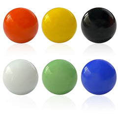 DODHEG glass marbles in six colors ideal for classroom sorting