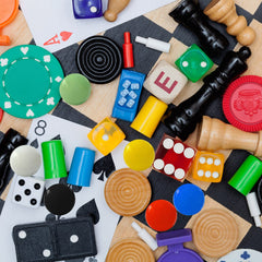 DODHEG six-color marble set for arts and learning activities