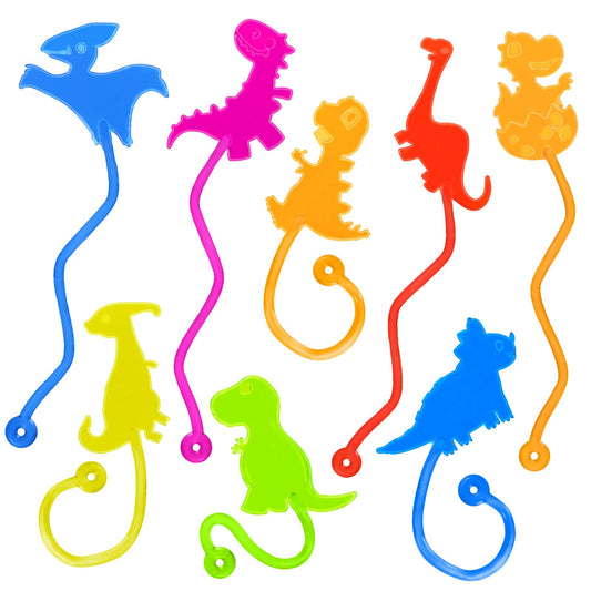 DODOLOL Sticky Hands color variety on windows, ideal as classroom prizes and party favors.