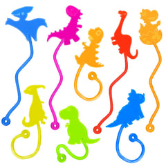 DODOLOL Sticky Hands color variety on windows, ideal as classroom prizes and party favors.