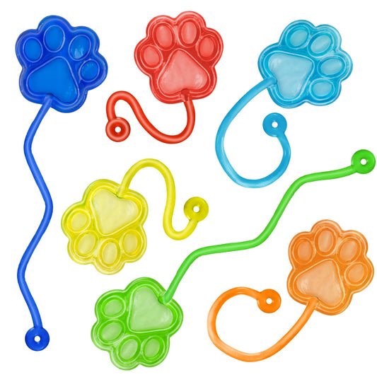 DODOLOL sticky hands pack in vibrant colors for party favors.
