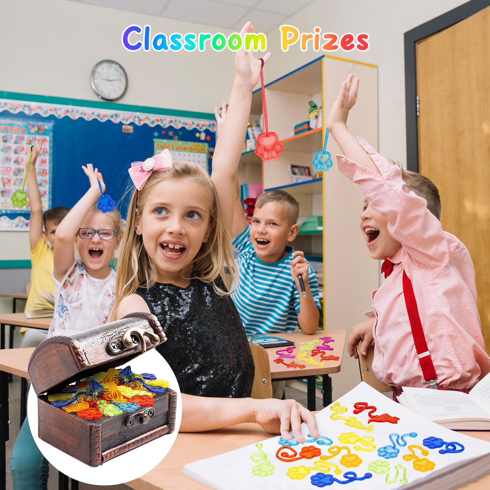 DODOLOL sticky hands on walls for ceiling toss fun.