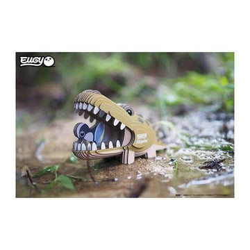Dodoland Eugy Alligator packaging: gift-ready and informative packaging.