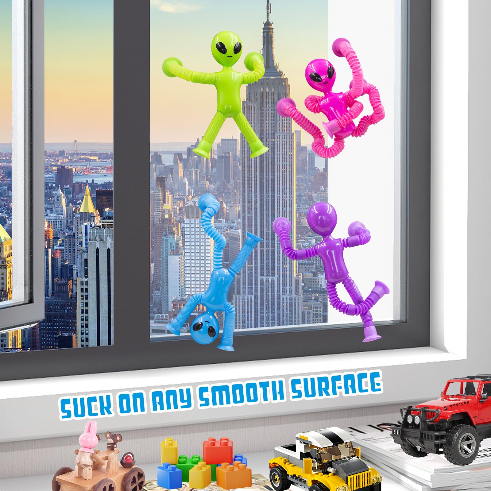 DoDoMagxanadu color-filled pop tubes invite sensory discovery and motor practice.