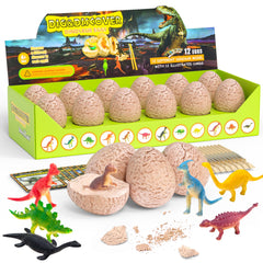 DoDoMagxanadu Dino Eggs Dig Kit packaging makes a ready gift for dinosaur-loving kids