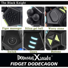 DoDoMagxanadu fidget dodecagon button for tactile pressing