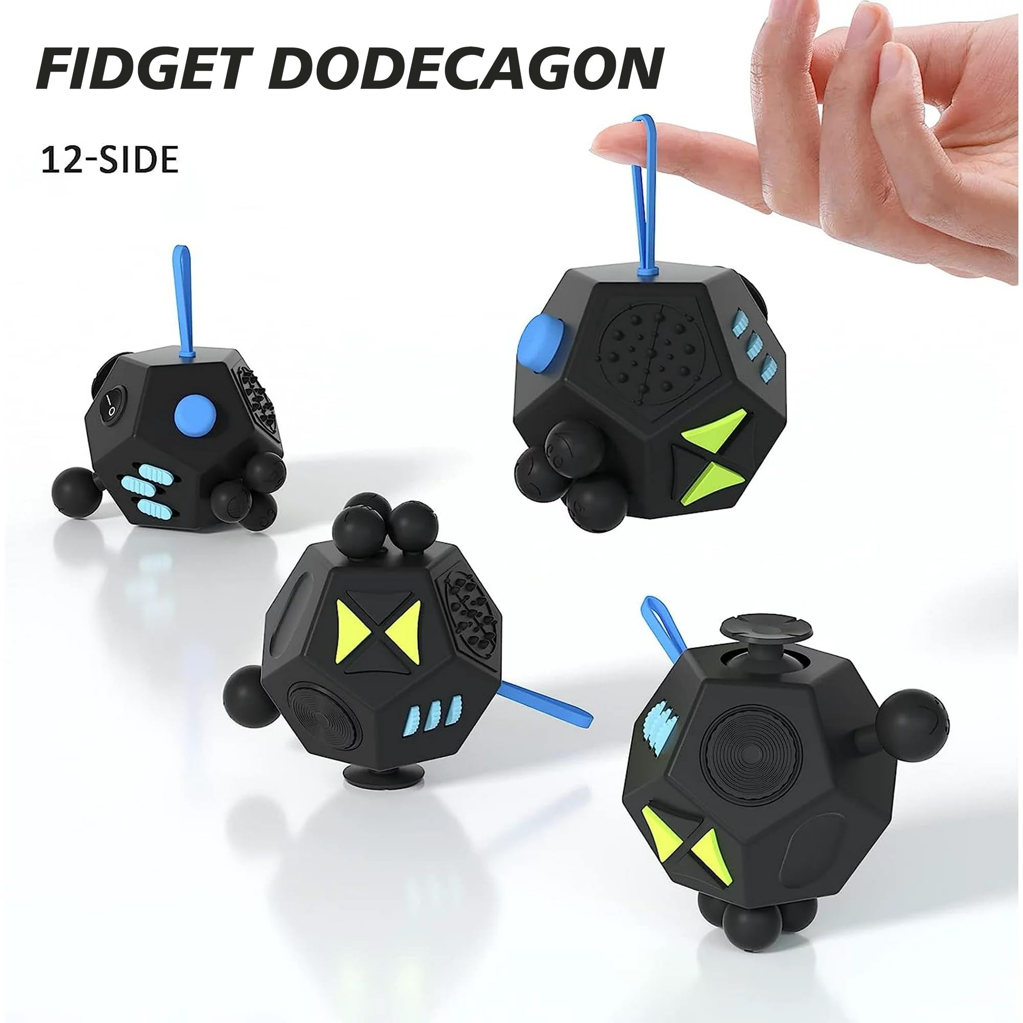 DoDoMagxanadu fidget dodecagon disk clickable motion for focus
