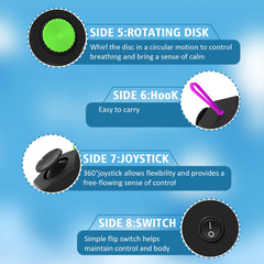 DoDoMagxanadu fidget dodecagon disk aids quick stress relief and focus.