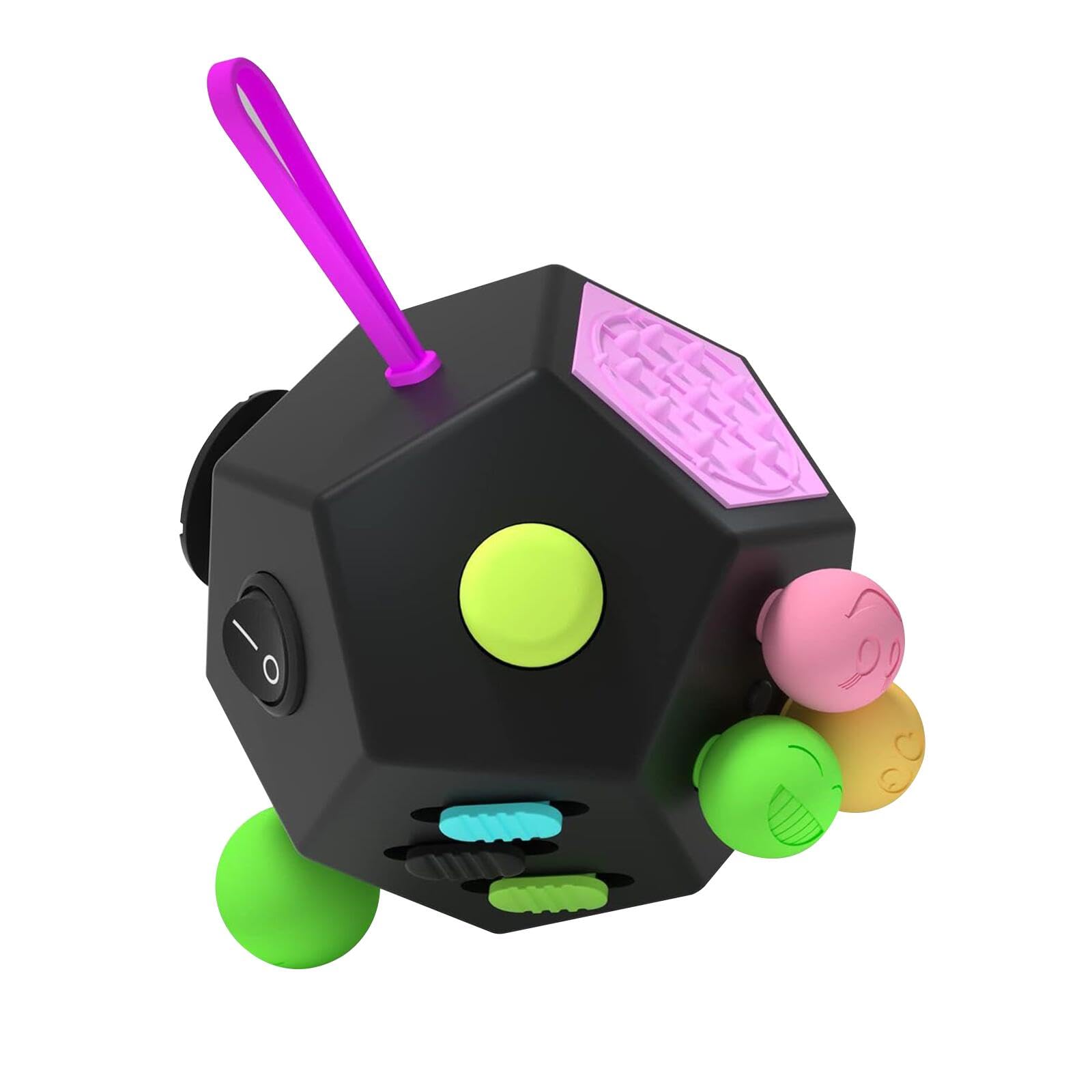 DoDoMagxanadu fidget dodecagon gear and buttons for focused work and reduced distraction.