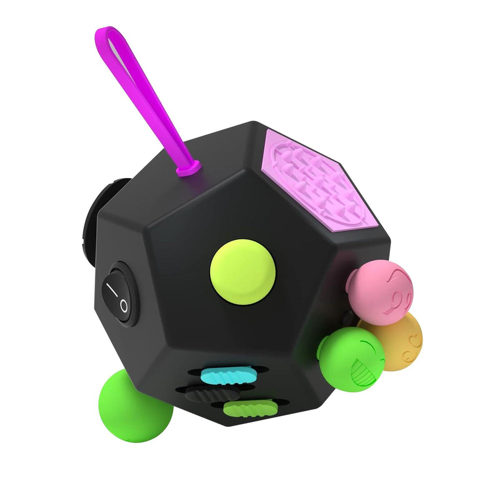 DoDoMagxanadu fidget dodecagon gear and buttons for focused work and reduced distraction.