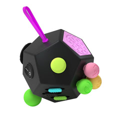 DoDoMagxanadu fidget dodecagon gear and buttons for focused work and reduced distraction.