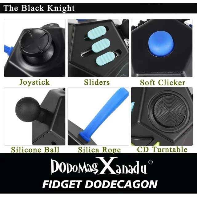 DoDoMagxanadu fidget dodecagon silicone ball for grip and squeeze