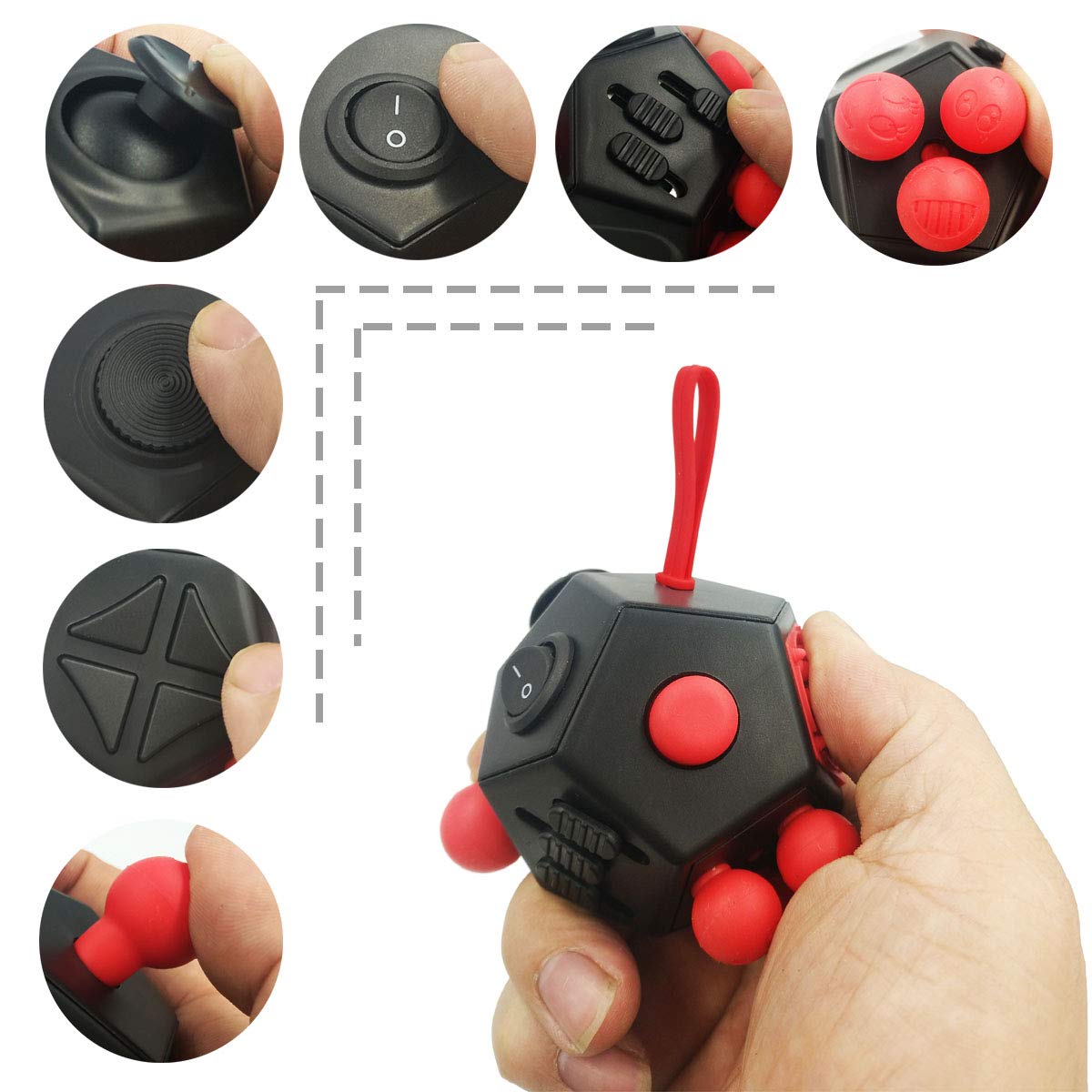 DoDoMagxanadu fidget dodecagon gift packaging shown as a thoughtful stocking stuffer