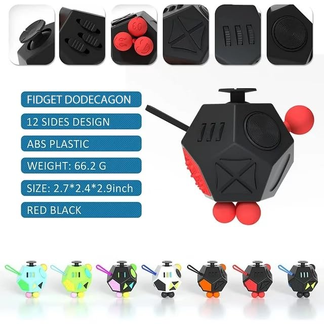 DoDoMagxanadu fidget dodecagon travel compact, ideal for stress relief on the go