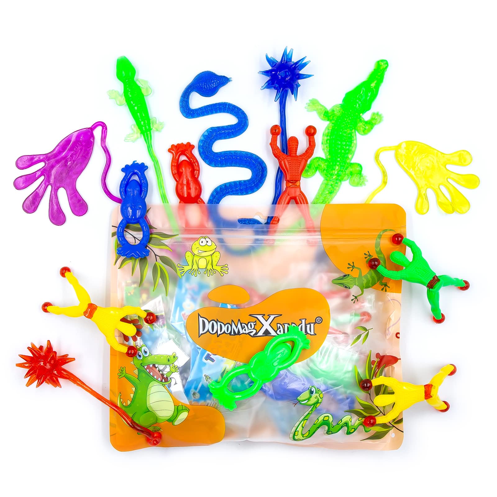 DoDoMagxanadu stretchy wall climber toy for wall play and party fun