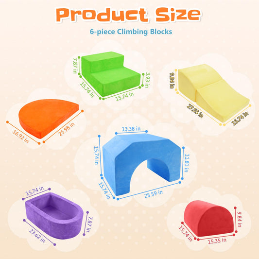 Dogern toddlers-safe foam blocks illustrate gentle cushioning during play.