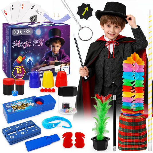 Dogern Valentines Day Magic Kit wand in use for kid-friendly performance practice.