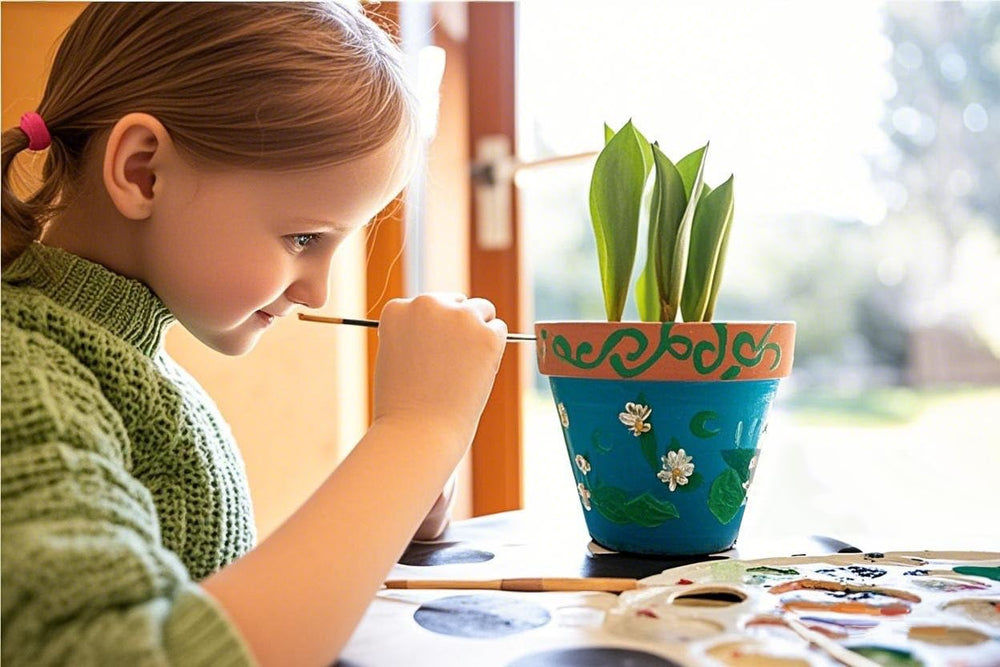 Doiaz plant tags and shovel help organize and label seedlings.