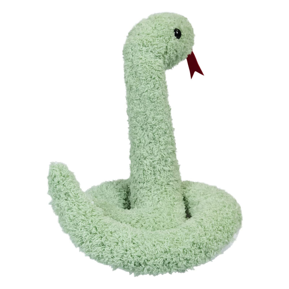 Doindute green plush snake perfect for hugging during playtime