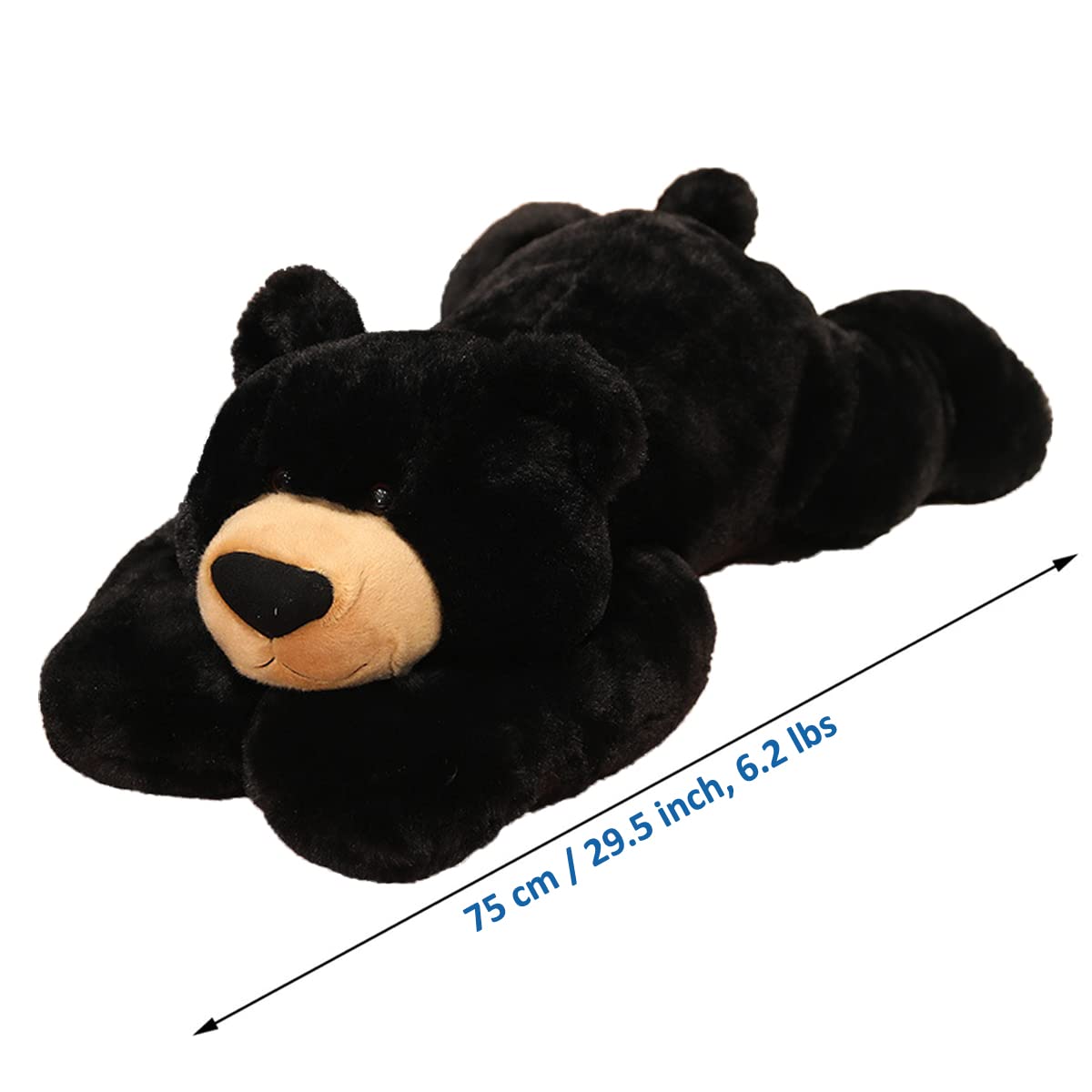Doireum weighted bear plush lumbar-support use for seating.