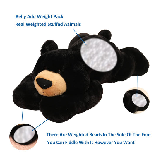 Doireum bear plush stitching detail highlights durable craftsmanship.