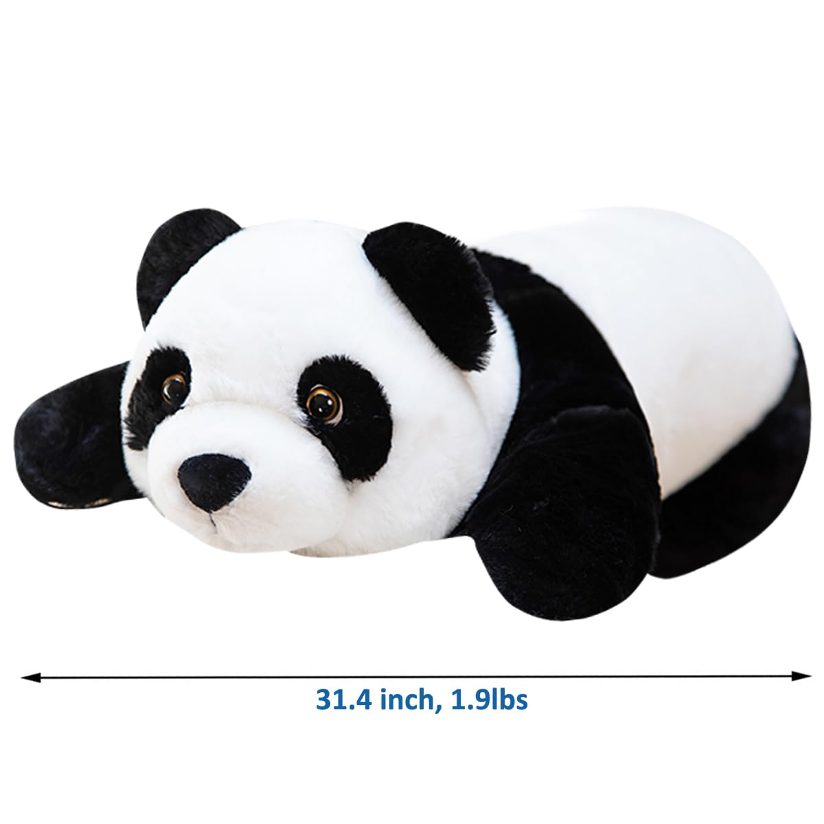 Doireum Panda weighted plush in a gift-ready box