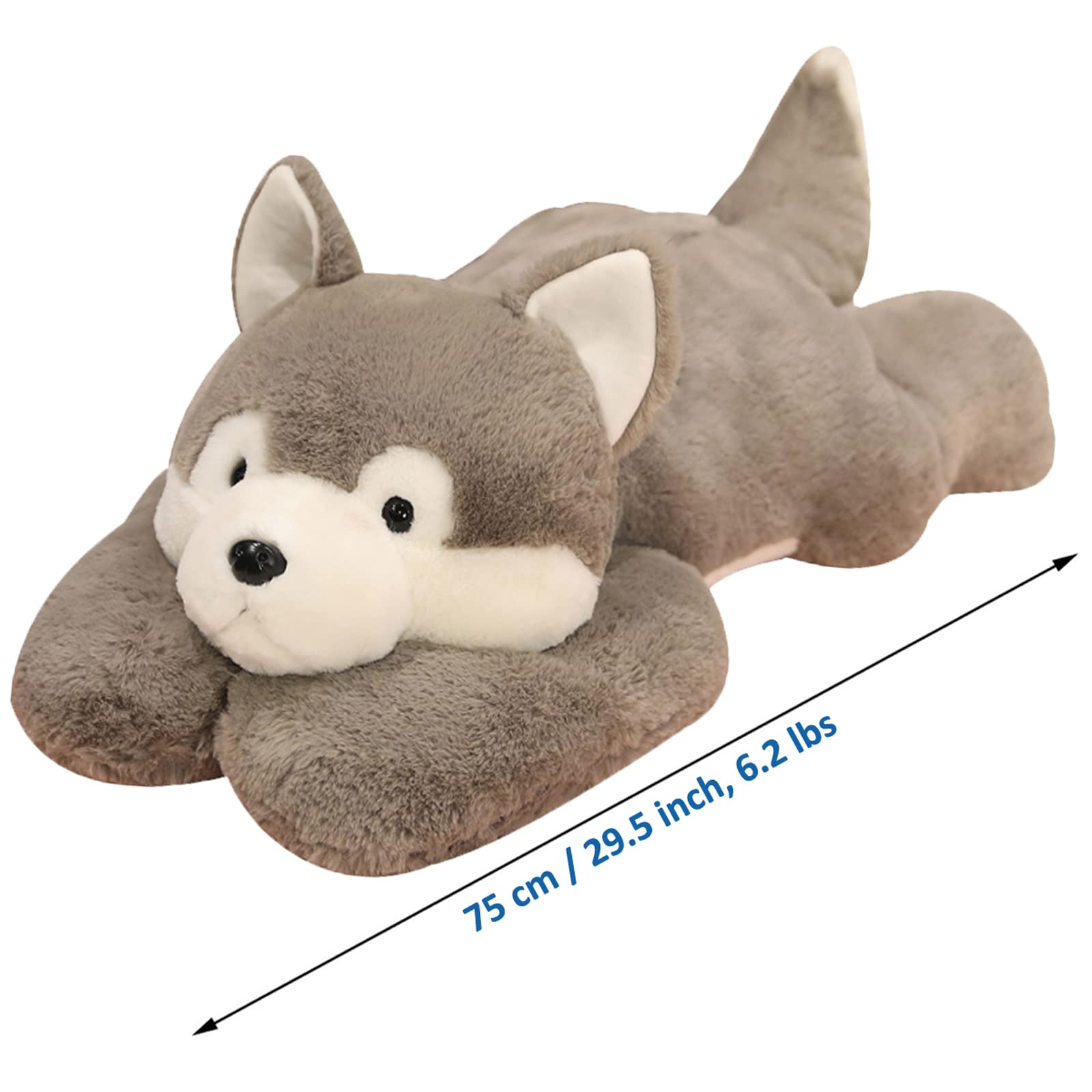 Doireum weighted pig plush 50cm, cozy companion for play