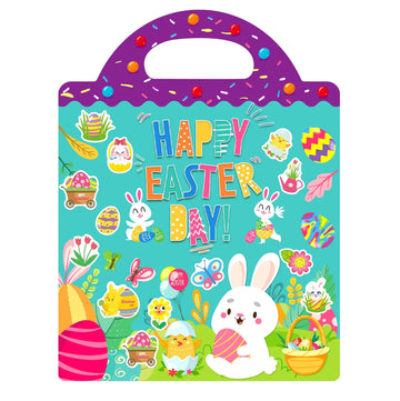 Dokeawo Easter sticker book—creative-play for toddlers, screen-free entertainment