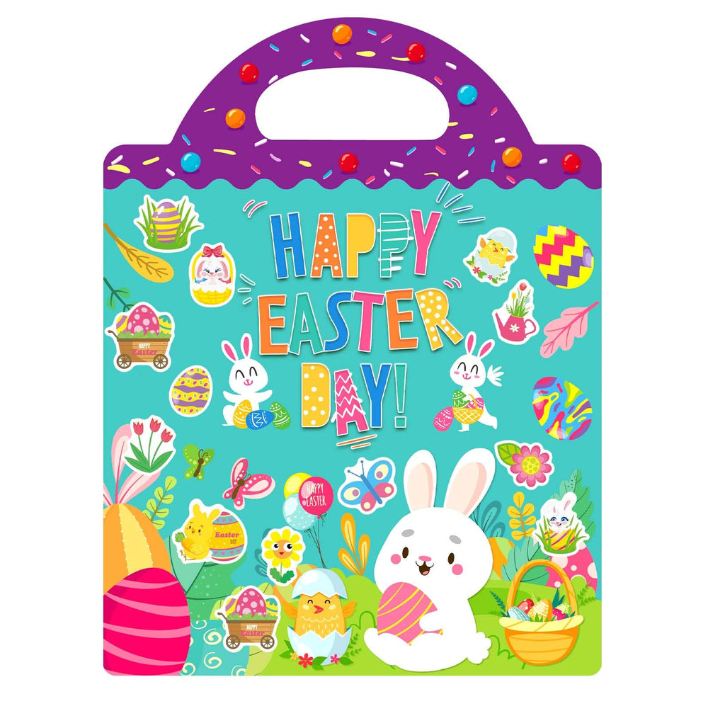 Dokeawo Easter sticker book—creative-play for toddlers, screen-free entertainment
