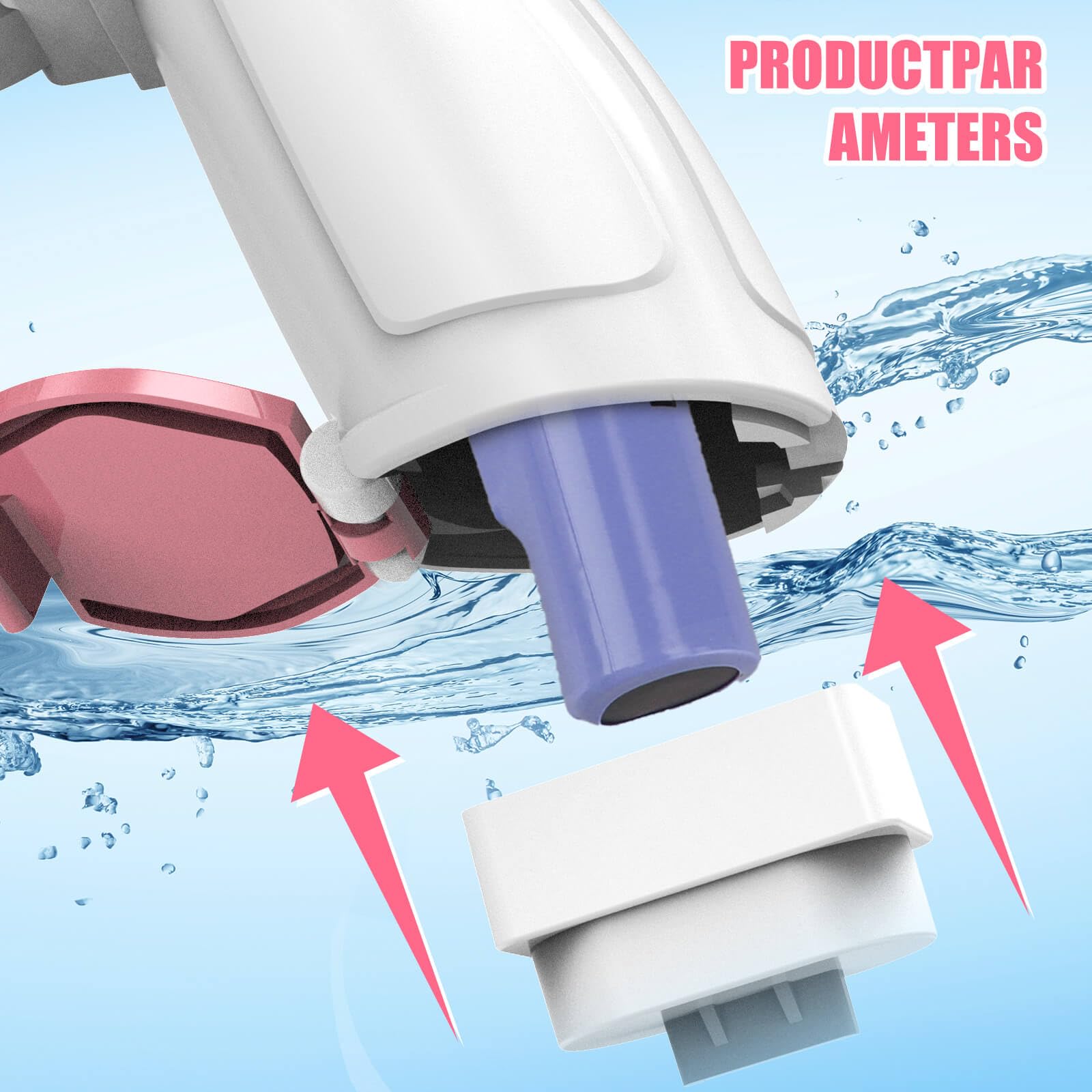 Dolanus electric water gun 370cc tank for extended sessions